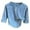 Blue, variant on Toddler Kids Boys Girls Casual Shirt, Round Neck Long Sleeve & Button - Down Top For Spring Fall Casual Daily Wear,Size:4-5 Years