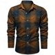 thumbnail image 1 of Camisas con botones para hombre, estilo vaquero occidental, estilo retro, informal, para fiestas, tribales, étnicas, tótem, , nuevo estilo, superventas, tallas europeas, 1 of 6