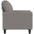 thumbnail image 2 of vidaXL Sofa Chair Light Grey 60 cm Fabric, 2 of 5