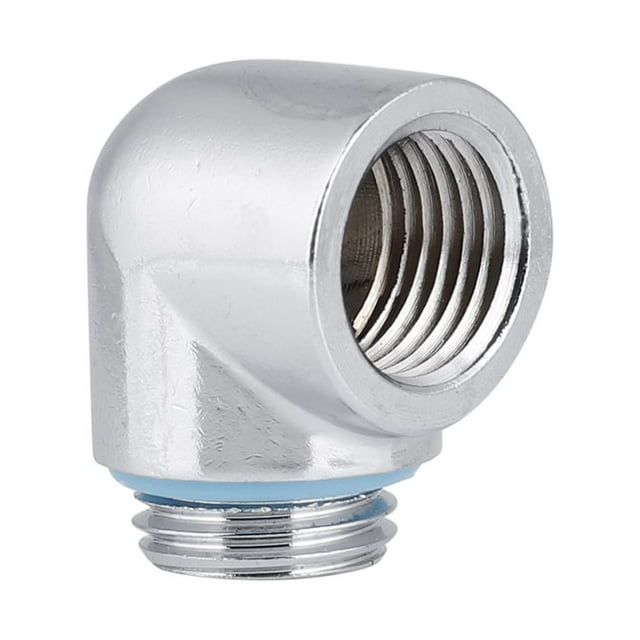 Oubit Tube Connector,G1/4 Thread Hard Soft Water Cooling Fitting Brass Fitting High-Intensity Output