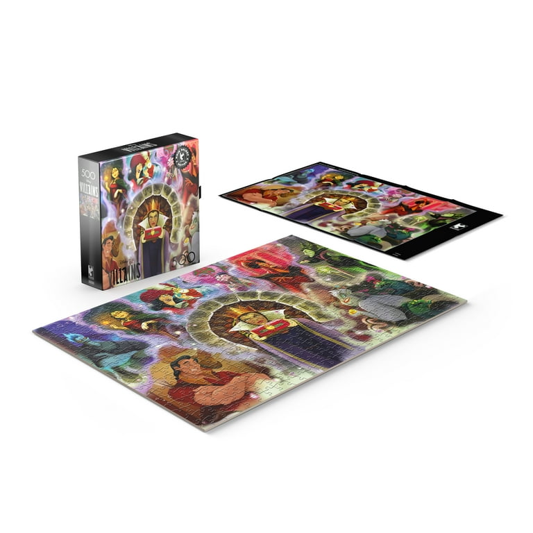 Buffalo Games Disney Villains 500-Piece Jigsaw Puzzle for Adults