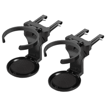 2pcs Car Cup Holder Fit Most Size Mugs Water Bottle Drink 60-80MM Adjustable Folding Wall Car Desk Cup Holder for Trucks, RVs, Vans, Boats, Campers, Caravans