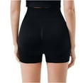 thumbnail image 5 of AXXD Black Compression Shorts for Lady Summer High Waisted Elastic Seamless Yoga Shorts Quick Drying Training Slim Sports Pants Mother's Day, 5 of 5