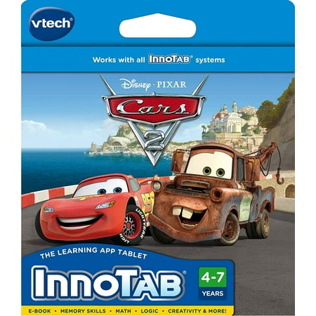 - InnoTab Software - Cars 2E-Book retells the story of the cars 2 movie with exciting animations By VTech