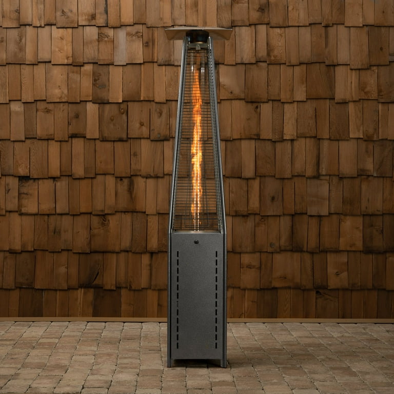Gas Heaters Outdoor Propane Heater Tower Fire Sense Pyramid Flame