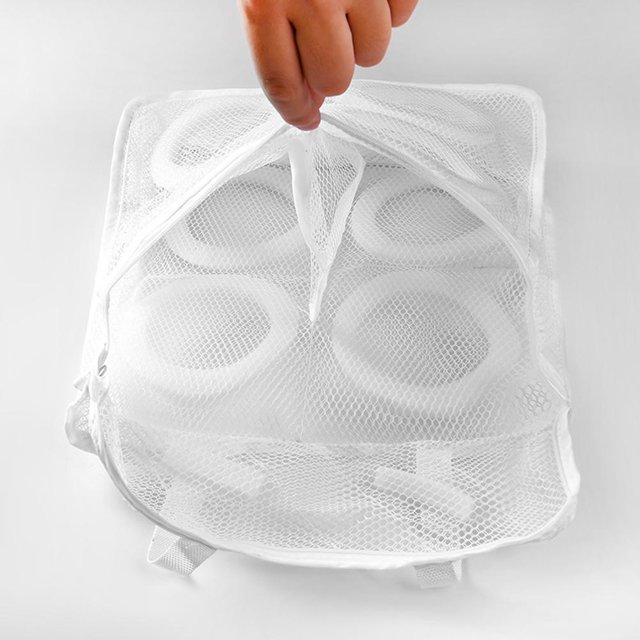 Bolsa de almacenamiento para lavado de zapatos lavadora ropa interior para el hogar bolsas de malla Hugtrwg Para estrenar