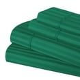thumbnail image 2 of Superior 400 Thread Count Egyptian Cotton Sheet Set Of 5 Pieces, Hunter Green, Split King, 2 of 9