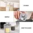 thumbnail image 5 of Masteelf 4 Pcs Portable Spice Bottles Pepper Seasoning Bottles Barbecue Condiment Bottles, 5 of 8