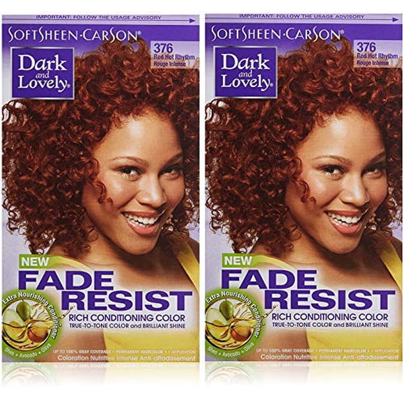 Dark and Lovely FADE RESIST HOT RHYTHM RICH CONDITIONING COLOR #376