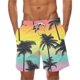 thumbnail image 5 of Pantalones Cortos Casuales para Hombre Imprimir con Bolsillos Pantalones de Playa de Cintura Elástica, Pantalones Cortos de Cintura Elástica para Hombre, 5 of 8