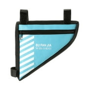Bicycle Triangle Frame Bag, Waterproof and Reflective Bike Storage Bag for Cycling, Best for MTB Bike Triangle Frame Bag