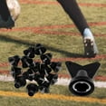thumbnail image 6 of Colaxi 12x Football Shoe Studs Athletics Shoes Accessories Solid Ground M5 Portable Replacement Spikes Football Shoe Cleats for Competition Black, 6 of 10