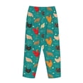 thumbnail image 5 of Daiia Cute Hens And Rooster Women's Sleep Pant with Pockets and Drawstring,Pajama Pants-Large, 5 of 9