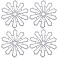 thumbnail image 1 of Silicone Trivet Mat Set For Hot Dishes,pots And Pans, Kitchen Hot Pads For Countertop And Tab, 1 of 4
