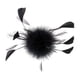 thumbnail image 5 of Broche de plumas con diseño de plumas, alfileres de solapa, accesorios de vestir hechos a mano, tocado para fiesta 19 centímetros, 5 of 9