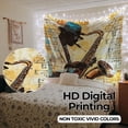 thumbnail image 3 of Jazz & Blues Heritage Wall Tapestry for Bedroom by DC | African American Tapestry Wall Hanging & Aesthetic Decor for Dorm, Living Room, Picnic & Home | 36"x48", 3 of 7