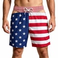 thumbnail image 3 of Funny Swim Trunks With US Flag Pattern Patriotic Men Summer Vacation Shorts Trunks for Summer Pool Party Gag Gifts Trunks, 3 of 3