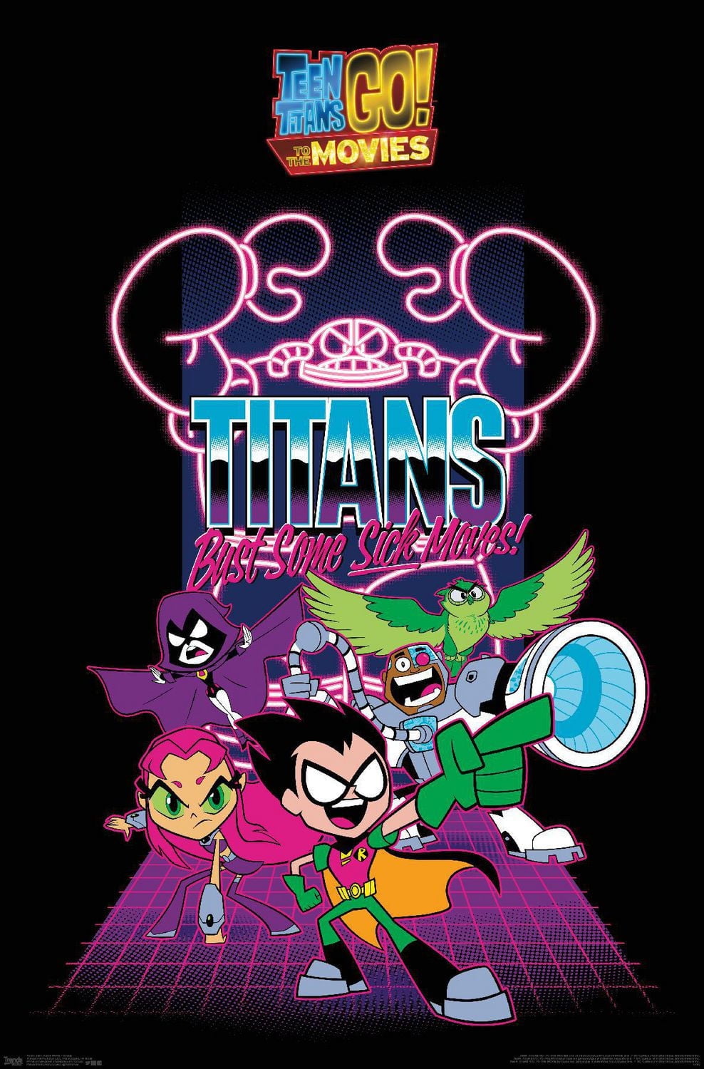 DC Comics Movie Teen Titans Go! To The Movies - Group Wall Poster, 22.375" x 34"