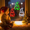 thumbnail image 3 of Luces de ventana navideñas LolStar de 7 pulgadas con forma de gnomos, batería de 3 unidades, 3 of 8
