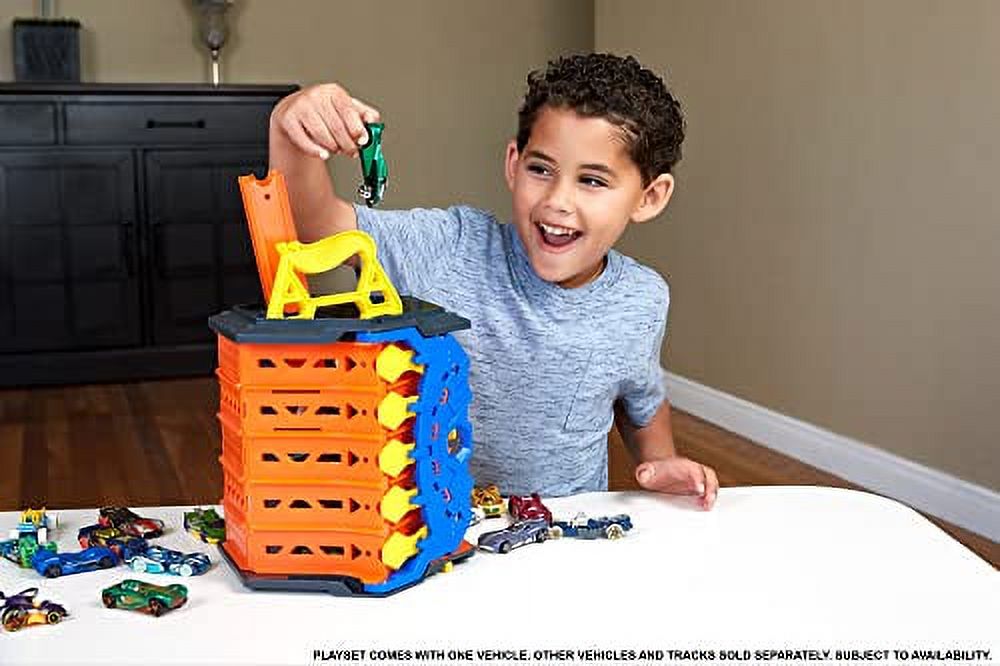 Hot Wheels Roll Out Raceway 5-Lane Track Set photo 2