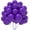 Dark purple, variant on JOYYPOP 12-Inch 100-Pack Air-Filled Dark Purple Balloons with Stands, Latex Party Decor