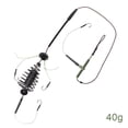 thumbnail image 1 of MYG Carp Fishing Bait Cage Line Group Feeder Sinker String Hook Fishing Bait Basket, 1 of 3