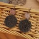 thumbnail image 5 of Nvzi Pendientes colgantes de estilo retro, nuevos y únicos, joyería étnica bohemia vintage (rosa), 5 of 5