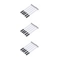 thumbnail image 3 of Soidarity 5 Pieces Adjustable Multi-Purpose Wear-resistant Strap Handlebar Cable Belts Lightweight Loop Hook Seatpost Tie Type1 NO1, 3 of 6
