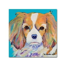 Trademark Fine Art "Dagney" Canvas Art by Pat Saunders-White