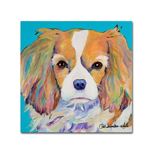 Trademark Fine Art "Dagney" Canvas Art by Pat Saunders-White