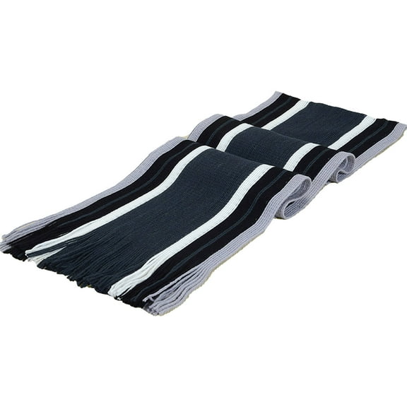 TELOLY Scarf for Men,Trendy Design Mens Scarf Winter,Exquisite Tassel Mens Scarf,Navy