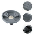 thumbnail image 4 of MasteelfCA 1pc Movable Flower Pot Stand Plastic Rolling Planter Pallet Rolling Tray (Gray), 4 of 8