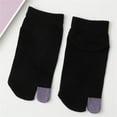 thumbnail image 2 of Uooqdmx Low Cut Socks Women, Split Toe Socks, Cotton Socks for Women, Breathable Socks Women, Toe Socks Women, Black A, 2 of 8