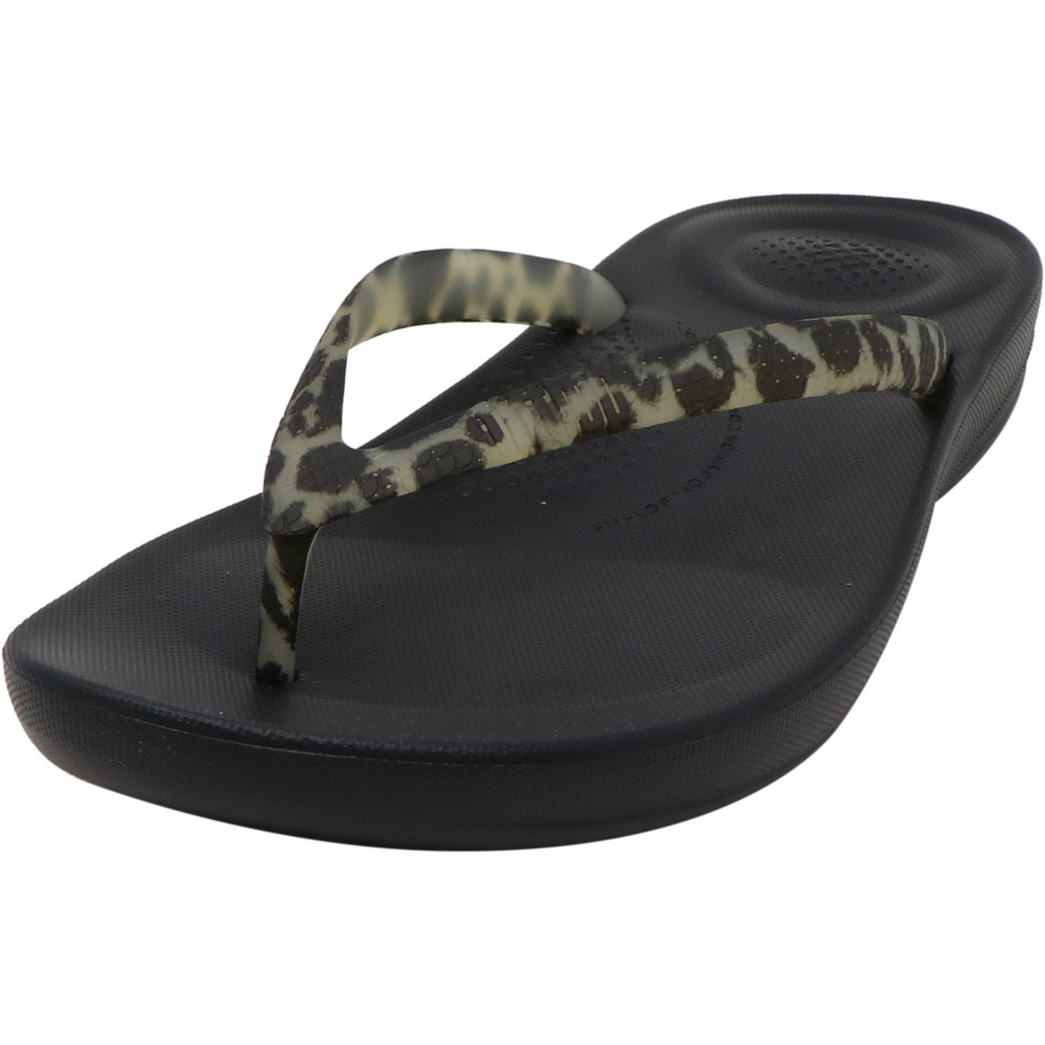 Fit Flop Women's Iqushion Ergonomic Black Spot Rubber Sport Sandals ...