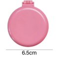thumbnail image 2 of Folding Hair Brush With Mirror,round Mini Compact Massage Comb For Purse/pocket,travel Size For Girls And Women, 2 of 5
