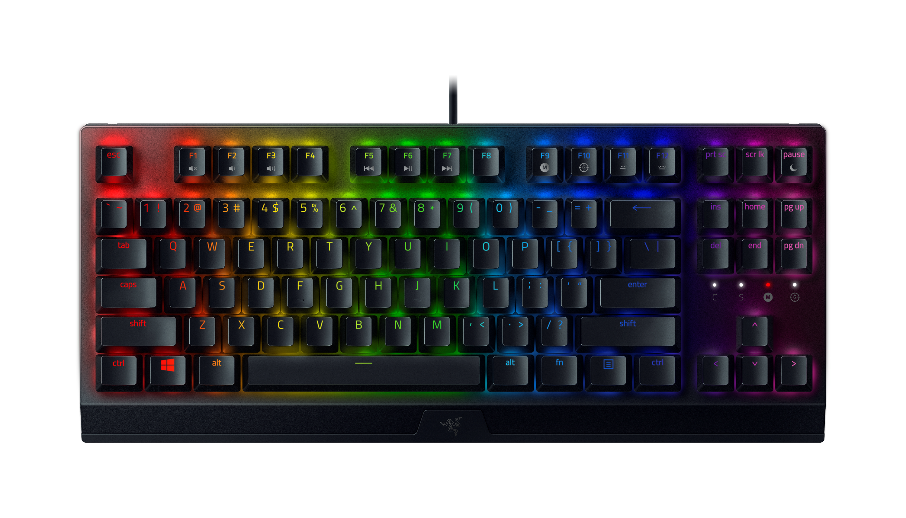 Razer RZ03-03490200-R3U1 BlackWidow V3 Tenkeyless Green Switch US Mechanical Gaming Keyboard