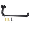 thumbnail image 4 of CIMAXIC Industrial Pipe Towel Bar Heavy Duty Rustic Style Towel Rack for Bathroom,12.99"X2.95"X1.18", 4 of 4