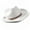 White, variant on Disco Hat Wide Brim Cowboy Hat Versatile for Men Women Singers Comedian