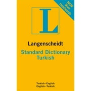Langenscheidt Standard Dictionary Turkish (Langenscheidt Standard Dictionaries) [Vinyl Bound - Used]