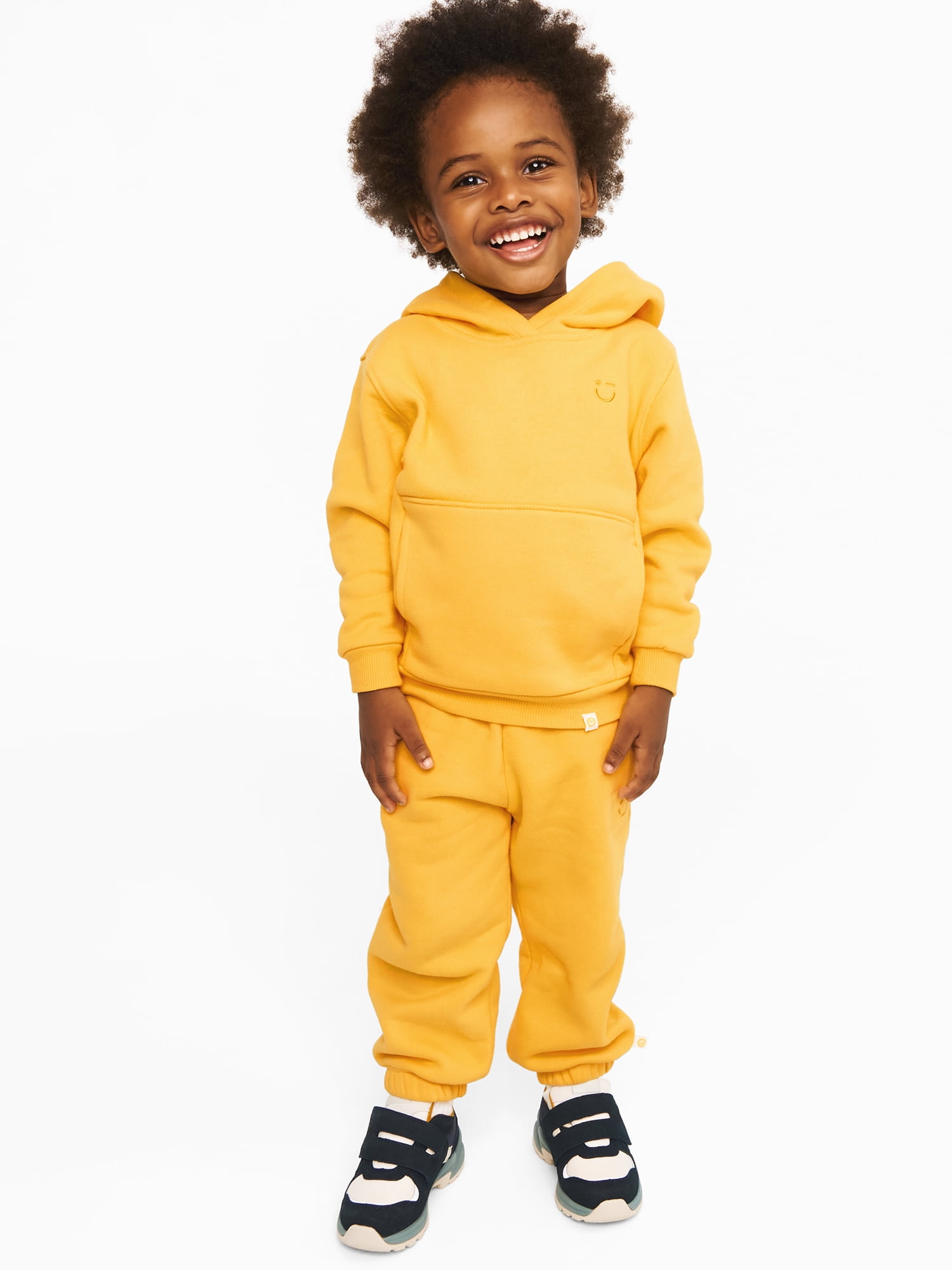 Color Mix by Garanimals Baby & Toddler Fleece Sweatpants, Sizes 0–6T