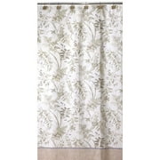 Gingko Shower Curtain With Coordinating Hooks