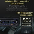 thumbnail image 5 of ZFYXGS Bluetooth Car Stereo,Car Radio Audio USB/SD/MP3 Player Receiver Bluetooth Hands- With Remote Control Black 1 Din, 5 of 7
