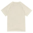thumbnail image 6 of FORMRS Boys Rash Guard Short Sleeves Swim Shirt Quick Dry UPF 50+ Sun Protection, Sizes 3-12T, Watercolor Seashells, 6 of 6