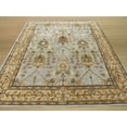 thumbnail image 3 of Hand-tufted Wool Blue Traditional Oriental Morris Rug, 3 of 3