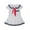 White, variant on Nautical Dress Girl Sailor Suit Cotton Dresses Easter Dresses Birthday Party Trendy Spring Summmer Outfit Fashion Cothes #White 0-3 Months