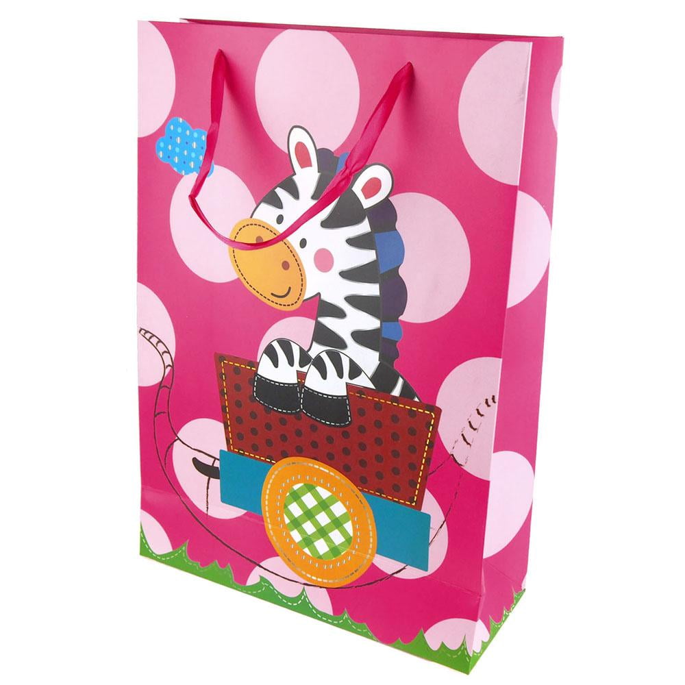paper gift bags pink