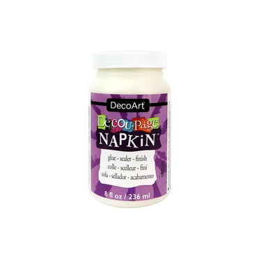 Decoart Decoupage Glue & Sealer For Napkins 8oz