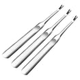 thumbnail image 3 of Stainless Steel Dead Skin Fork - Professional Cuticle Remover & Nail Repair Tool for Exfoliating Rough Skin on Hands & Feet, 3 of 7
