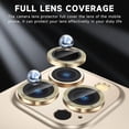 thumbnail image 3 of HAHDAXIA [3+1] for iPhone 14 Pro Max/iPhone 14 Pro Camera Lens Protector, 9H Tempered Glass [Anti Scrach] [Ultra HD] Metal Individual Ring Camera Screen Protector Cover for iPhone 14 Pro/Pro, 3 of 7