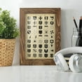 thumbnail image 6 of Vintage Heraldry II -Framed Print w/glass-Walnut, 6 of 8